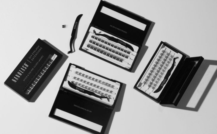 Направи си сам предварително залепени мигли nanolash